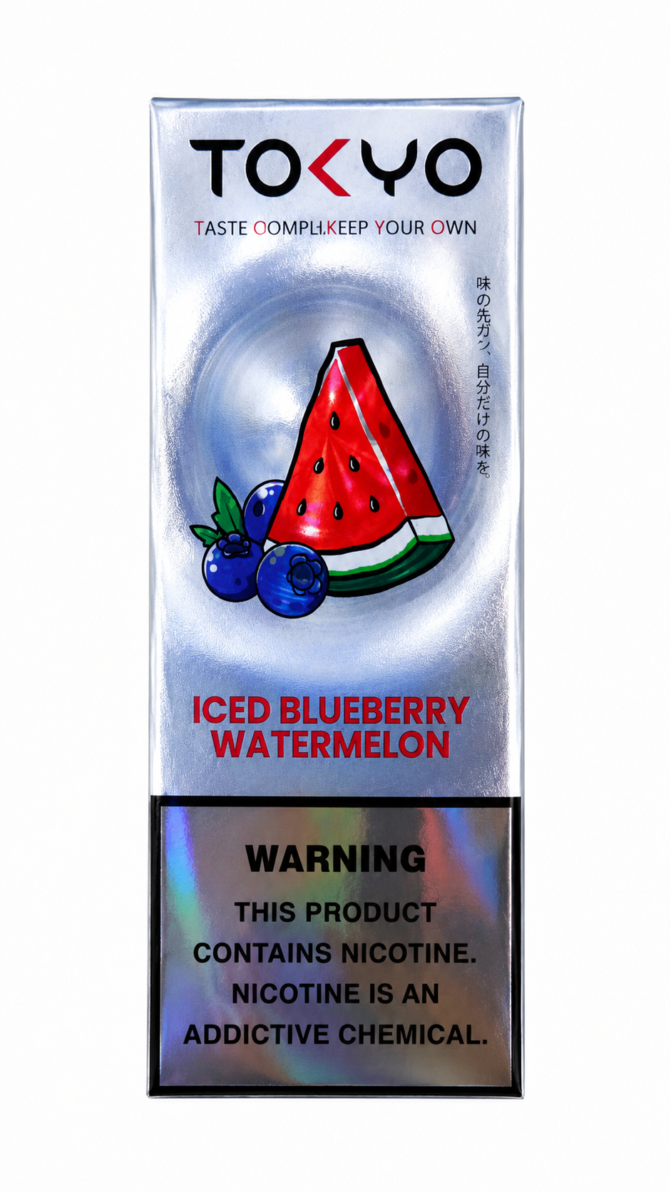 Tokyo Iced Blueberry Watermelon E-Liquid 30ml Price in Pakistan | Original Premium Vape Juice