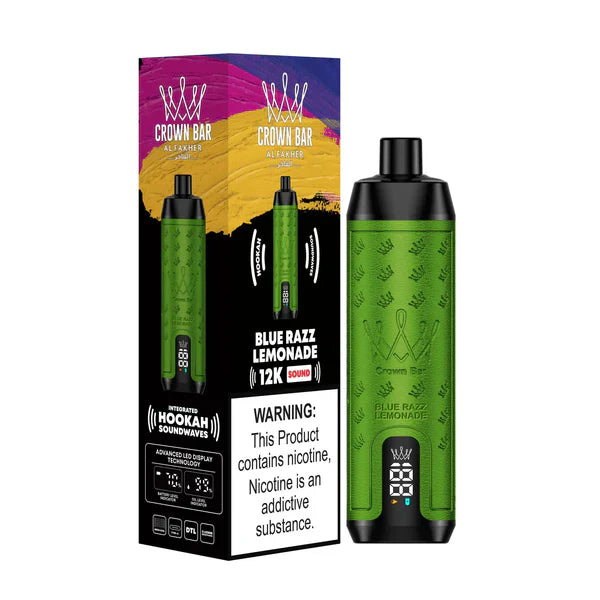 Al Fakher Crown Bar 12000 Puffs Disposable Vape Price in Pakistan