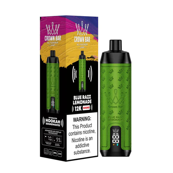 Al Fakher Crown Bar 12000 Puffs Disposable Vape Price in Pakistan