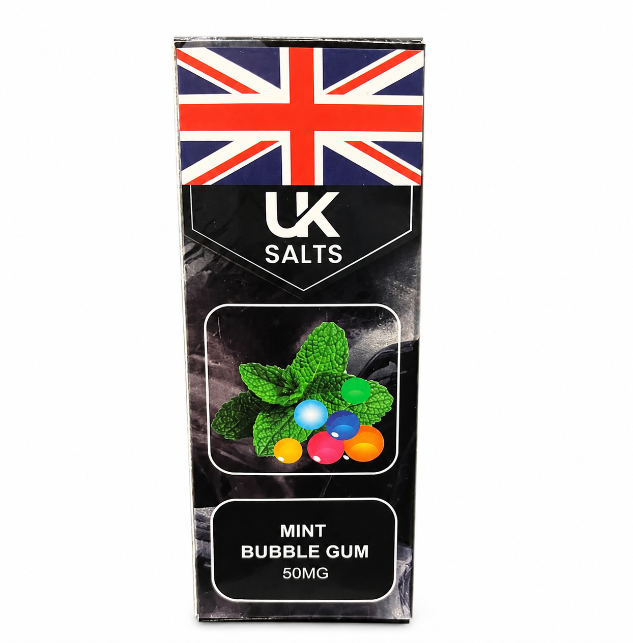 UK Salt Mint Bubblegum Nic Salt Vape Juice – Smooth Bubblegum & Cool Mint Flavor