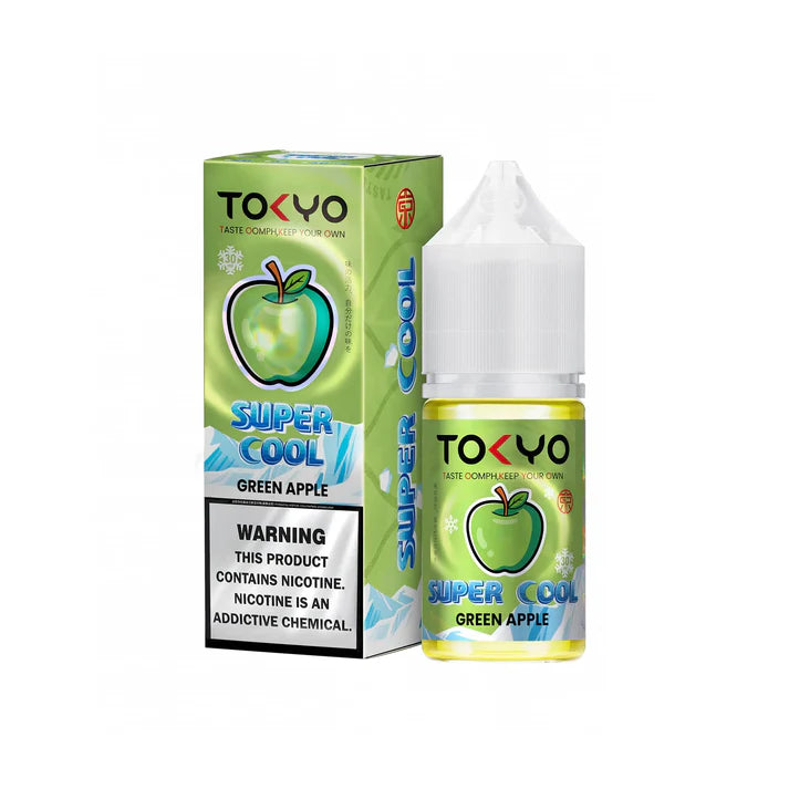 Tokyo Green Apple 30ml Super Cool Series – Premium Ice Apple Vape Juice Price in Pakistan