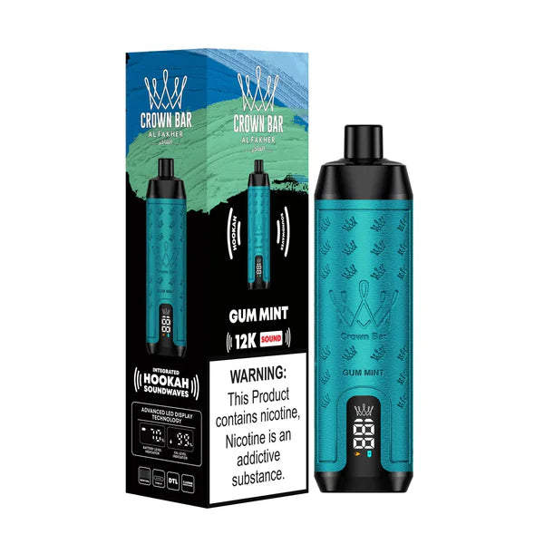 Al Fakher Crown Bar 12000 Puffs Disposable Vape Price in Pakistan
