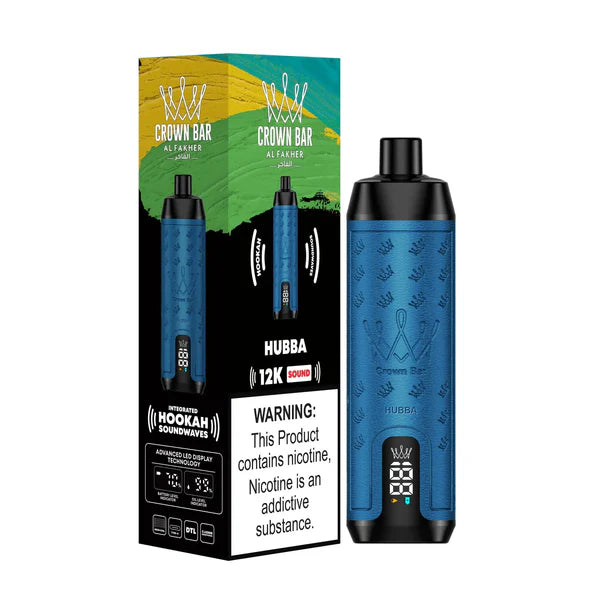 Al Fakher Crown Bar 12000 Puffs Disposable Vape Price in Pakistan