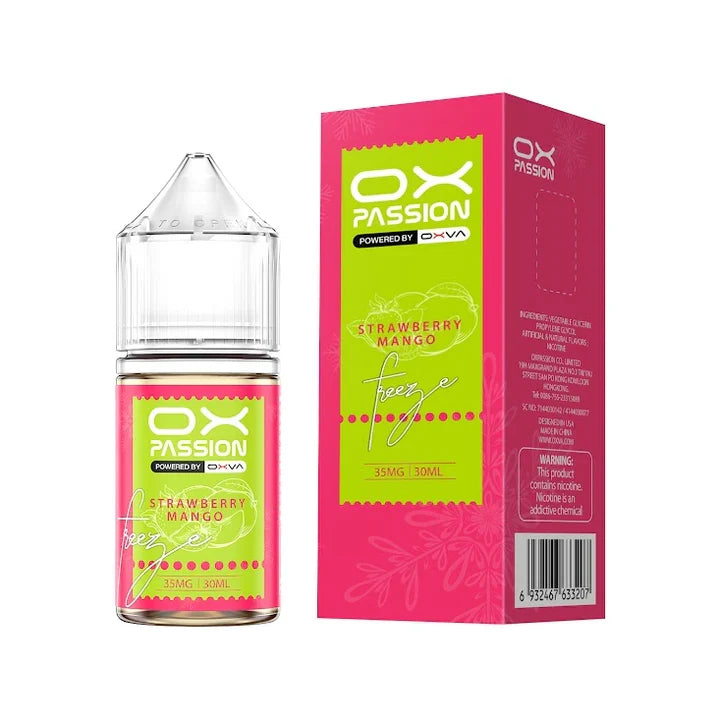 OXVA Passion Strawberry Mango Nicotine Salt E-Liquid