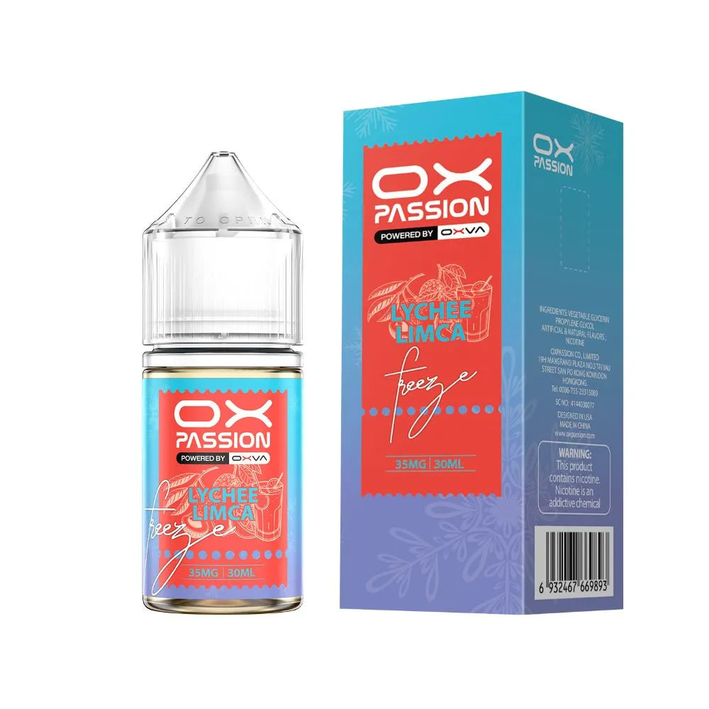 OXVA PASSION LYCHEE LIMCA PUFFIES PAKISTAN