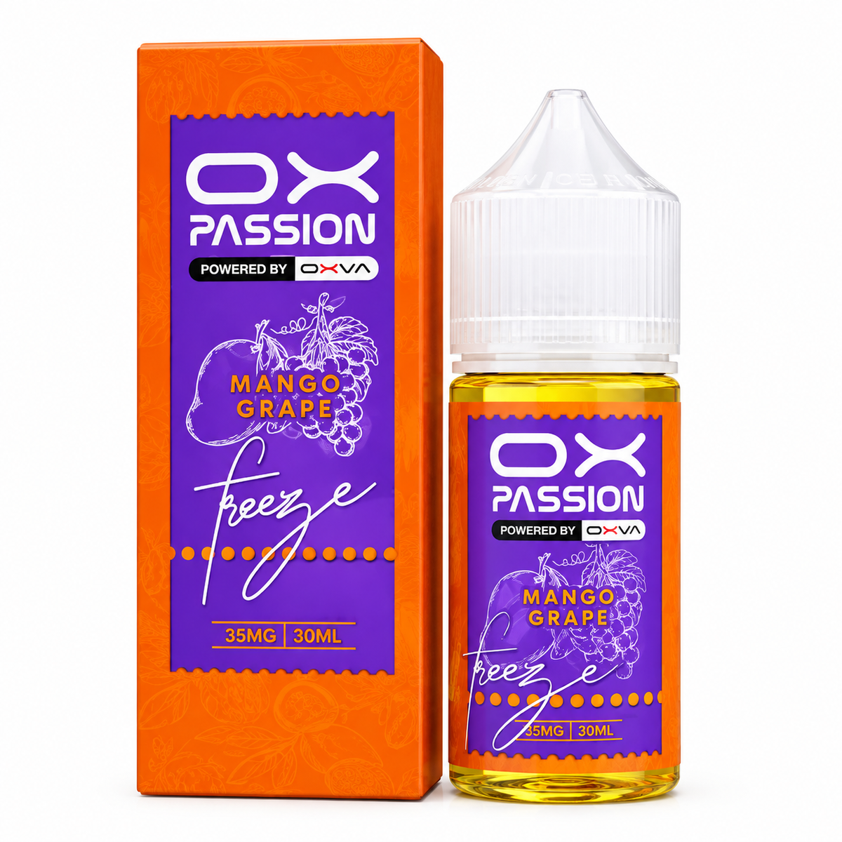OXVA Passion Mango Grape E-Liquid | PUFFIES Pakistan