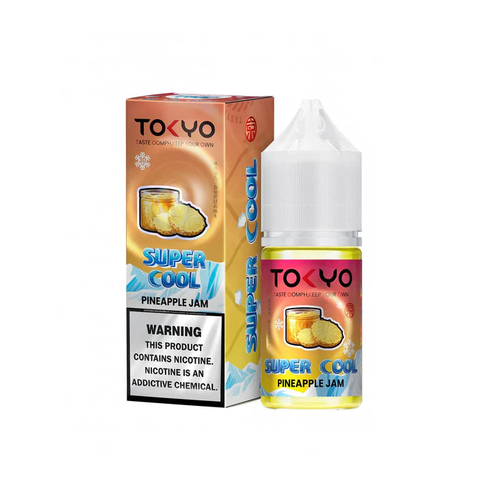 Tokyo Pineapple Jam Super Cool Series 30ml Nic Salt Vape Juice – Premium Pineapple Flavor Price in Pakistan