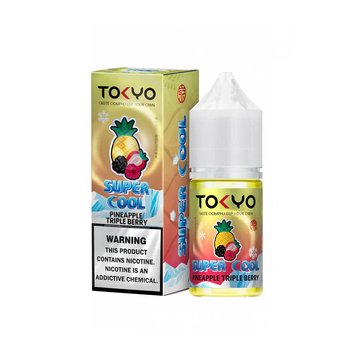 okyo Pineapple Triple Berry 30ml Super Cool Series Premium E-Liquid | Original Flavor in Pakistan