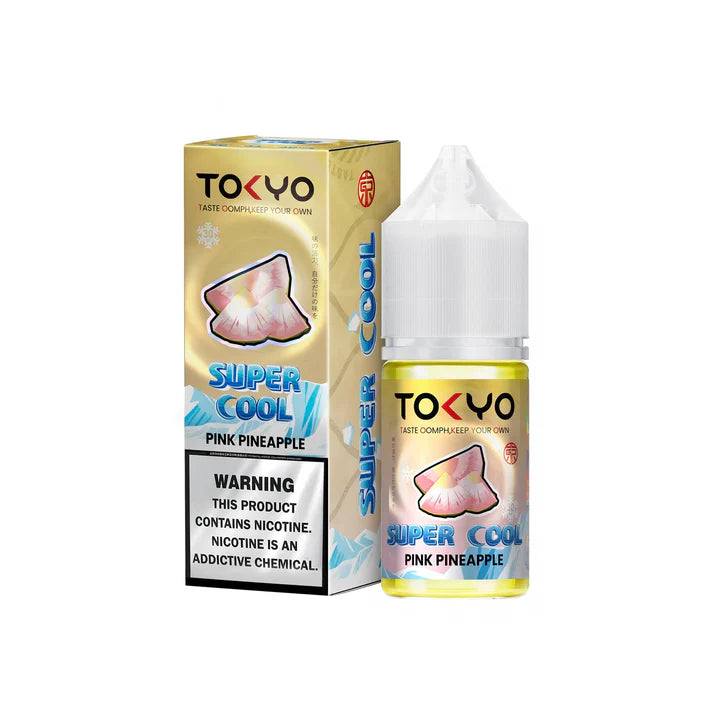Tokyo Pink Pineapple Super Cool Series 30ml E-Liquid | Refreshing Tropical Flavor