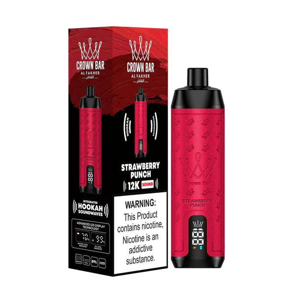 Al Fakher Crown Bar 12000 Puffs Disposable Vape Price in Pakistan