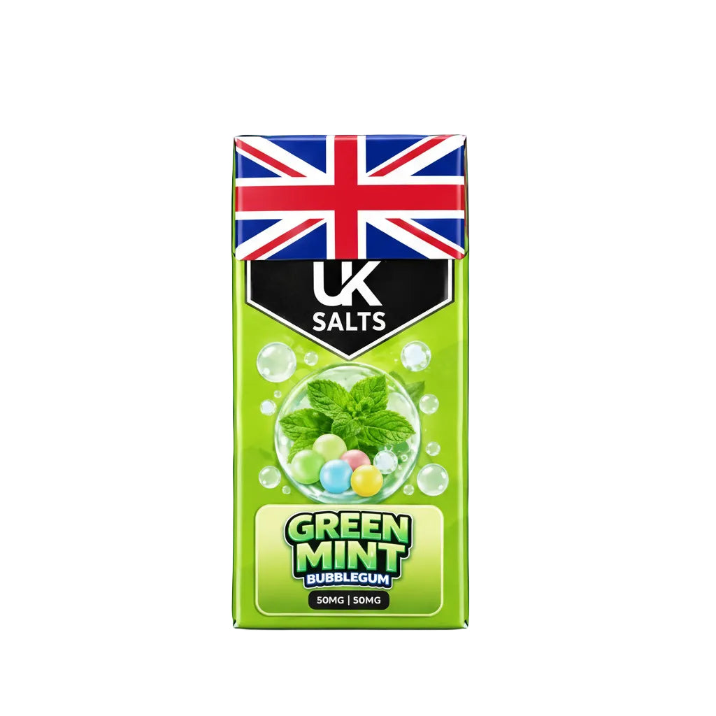 UK Salt Green Mint Bubblegum Puffies Pakistan