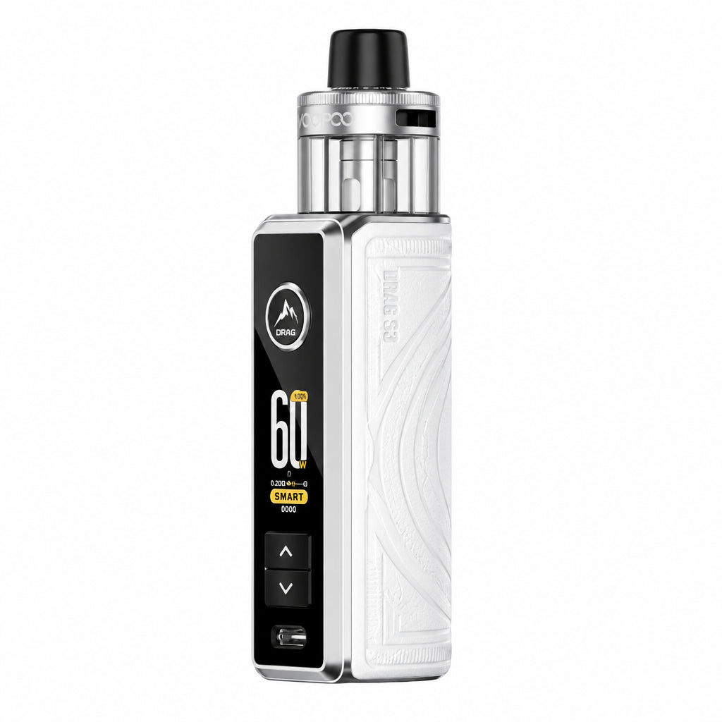 VOOPOO DRAG S3 WHITE PUFFIES PAKISTAN