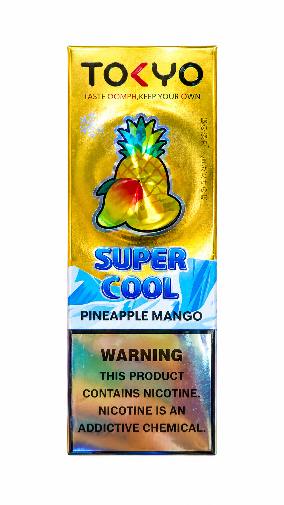 Tokyo Super Cool Pineapple Mango 30ml Nic Salt – Tropical Pineapple & Mango Flavor | Original Vape Juice