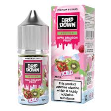 Drip Down Krush Kiwi Dragon Fruit 30ml Nic Salt At Best Price In Pakistan