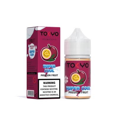 Tokyo Super Cool Passion Fruit 30ml Premium E-Liquid – Fresh Tropical Flavor | Original Vape Juice in Pakistan