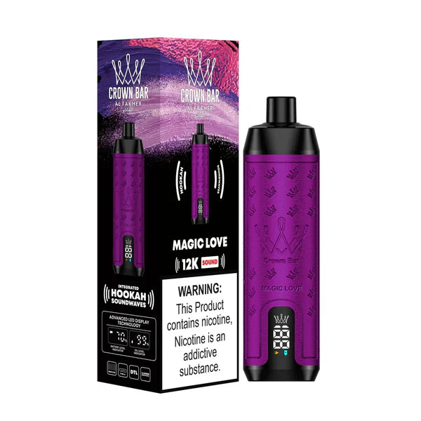 Al Fakher Crown Bar 12000 Puffs Disposable Vape Price in Pakistan