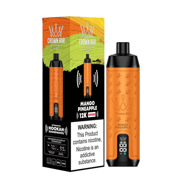 Al Fakher Crown Bar 12000 Puffs Disposable Vape Price in Pakistan
