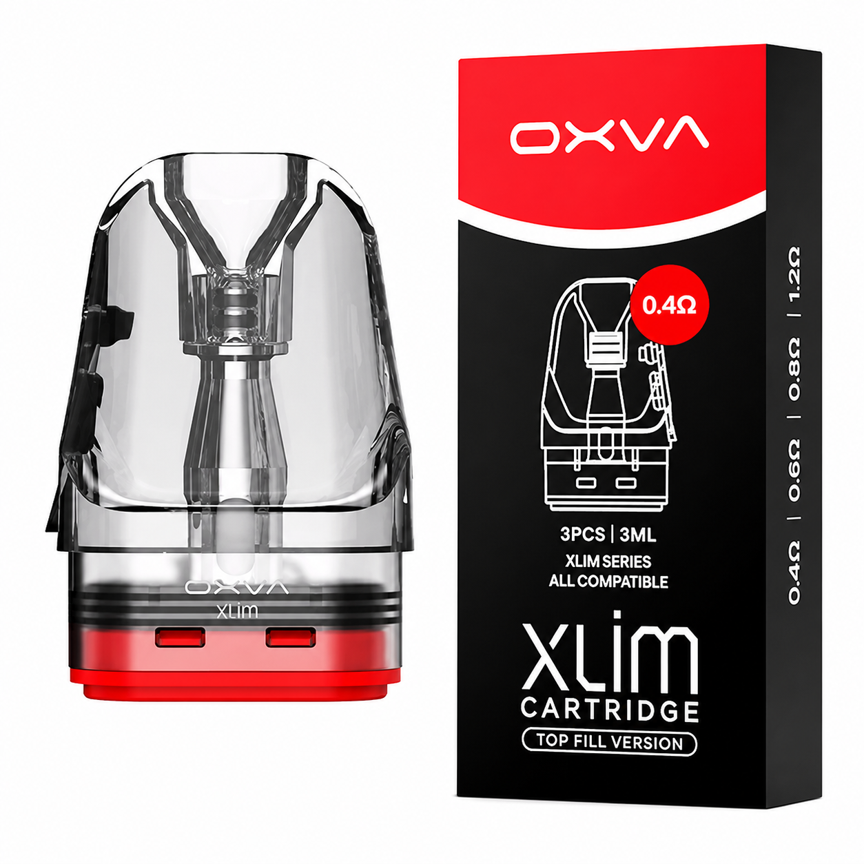 OXVA XLIM Cartridge Coil 3ml Replacement Pod