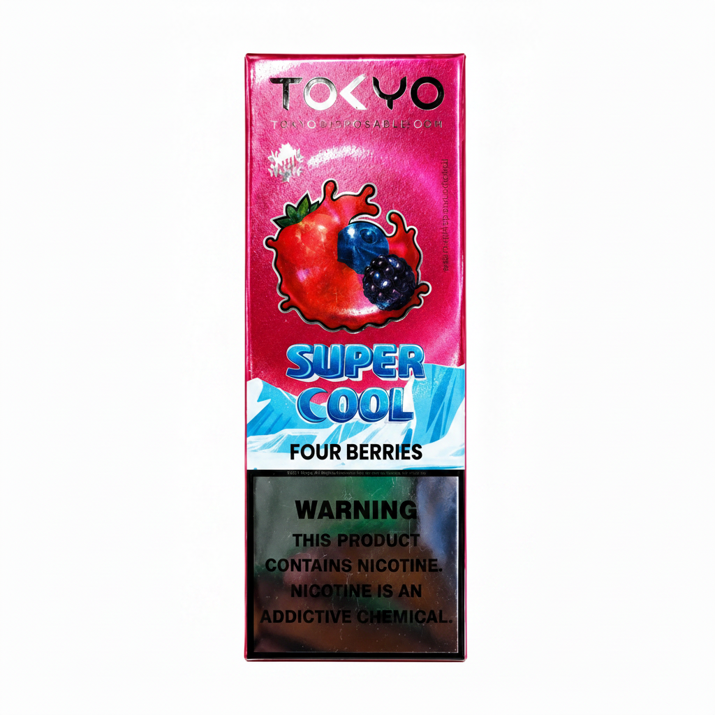 Tokyo Super Cool Four Berries Ice Salt Nic 30ml At Best Price In Pakistance