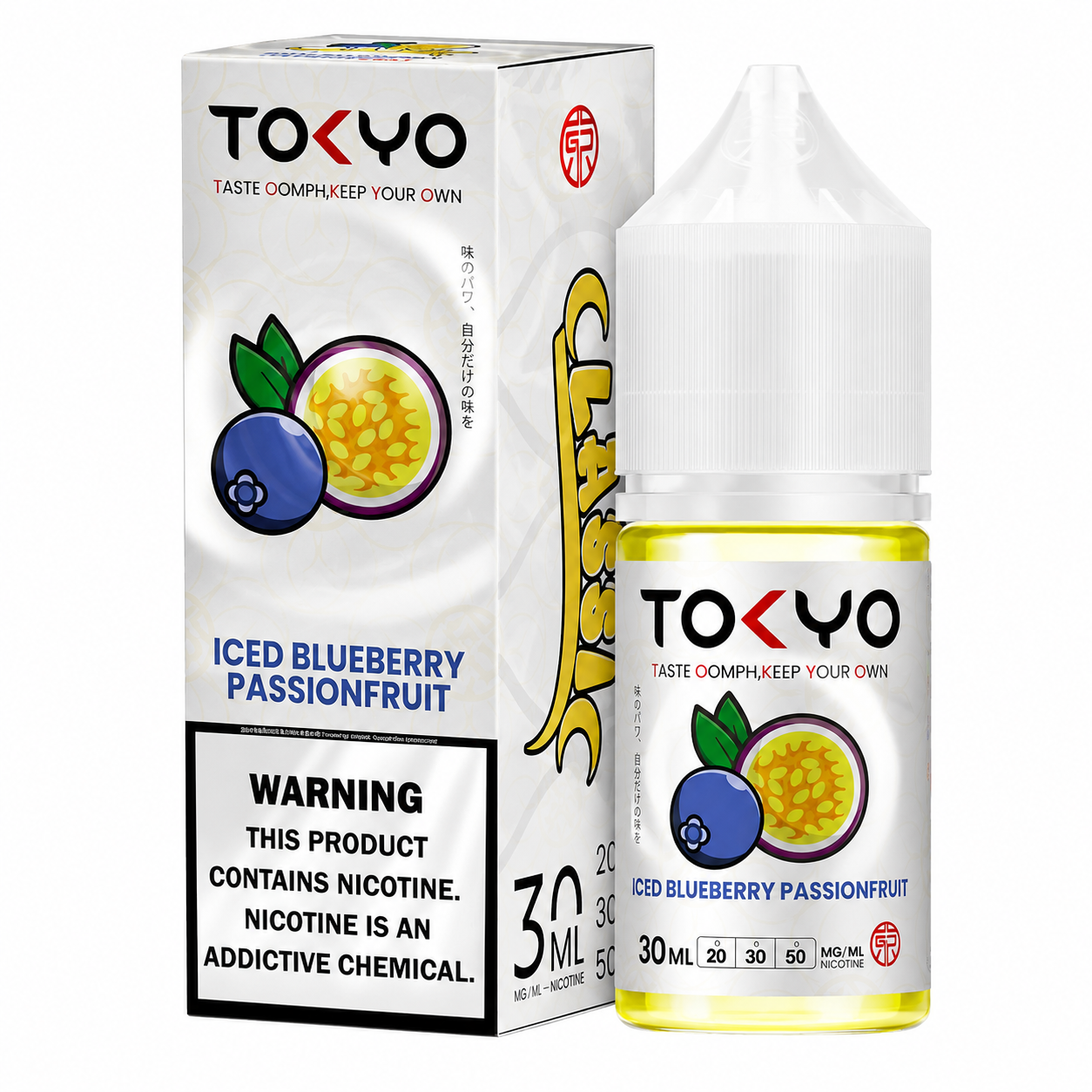 Tokyo Blueberry Passionfruit Ice 30ml Classic Series Salt Nic  At Best Price In Pakistan