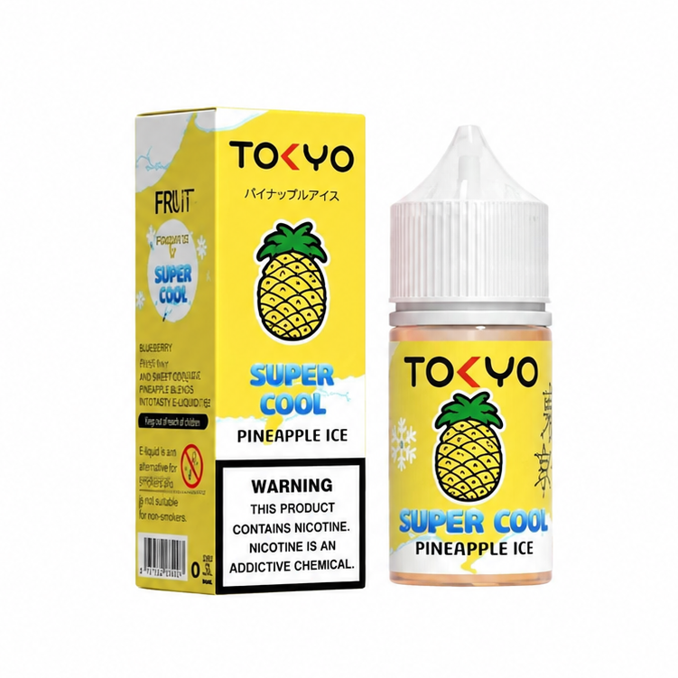 Tokyo Super Cool Pineapple Ice 30ml Salt Nic  At Best Price In Pakistan