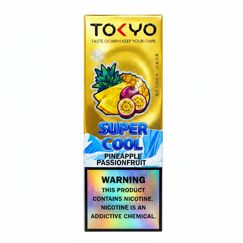 Tokyo Super Cool Pineapple Passion Fruit Ice Salt Nic 30ml  At Best Price In Pakistan