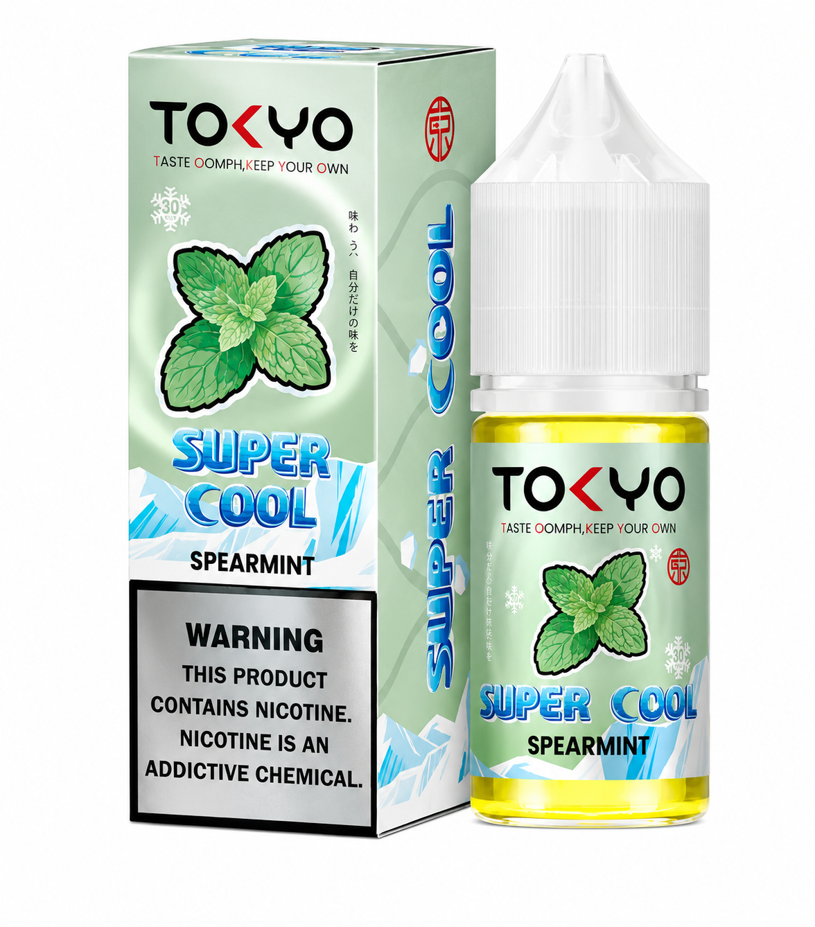 Tokyo Spearmint Super Cool SaltNic 30ml  At Best Price In Pakistan
