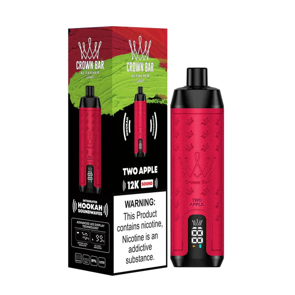 Al Fakher Crown Bar 12000 Puffs Disposable Vape Price in Pakistan